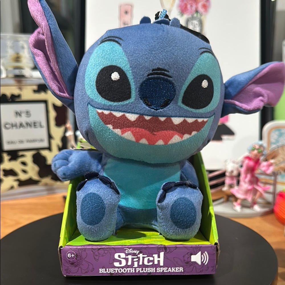Bitty Boomers Disney: Stitch - Plush 5.5 Inch Plush Bluetooth Speaker